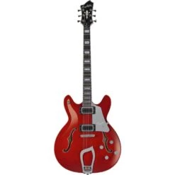 Hagstrom Super Viking Electric Guitar, Wild Cherry