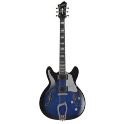 Hagstrom Super Viking Electric Guitar, Dark Baltic Sea