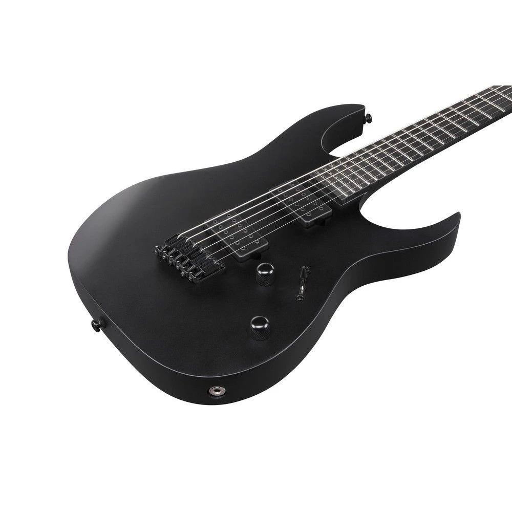 Ibanez RGrtbb21-bkf RG Electric Guitar, Black Flat - Image 3