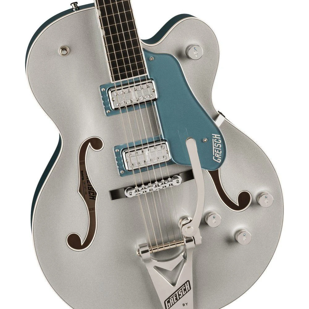 Gretsch G6118T-140 LTD 140th Anniversary, Two-Tone Pure Platinum - Image 4