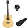Ferndale GA2 Beginner Acoustic Guitar Pack, Natural