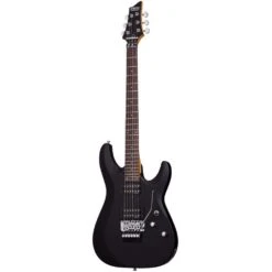Schecter C-6 FR Deluxe In Satin Black