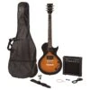 Encore E90 Blaster Electric Guitar Pack, Tobacco Sunburst
