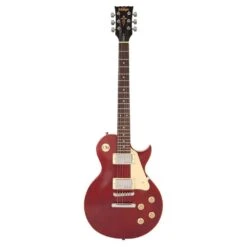 Vintage V10 Coaster Series Electric Guitar, Wine Red