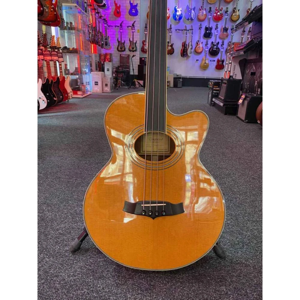 Pre-Owned Tanglewood TW55A Acoustic Fretless Bass - Image 2