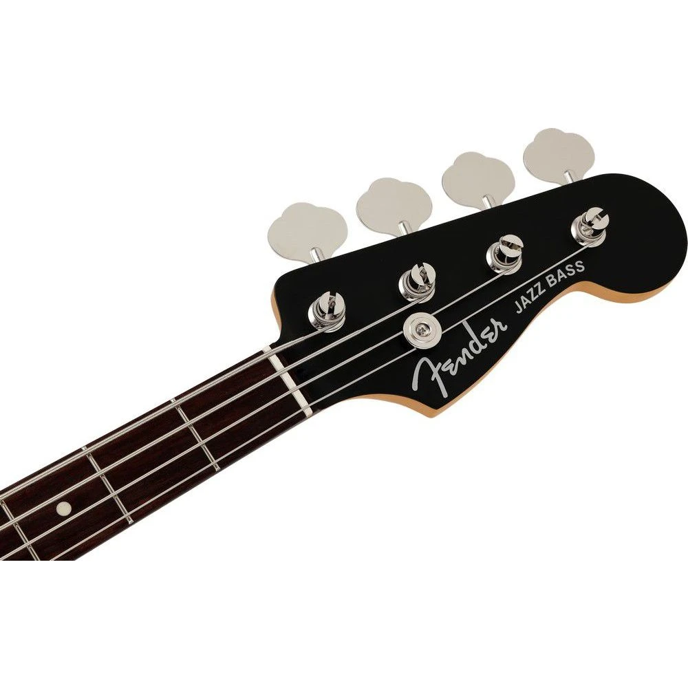Fender FSR MIJ Elemental Jazz Bass HH RW, Stone Black - Image 5