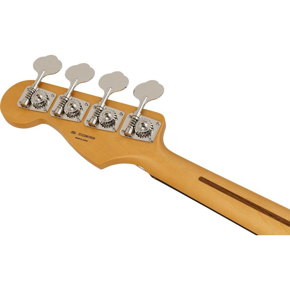 Fender FSR MIJ Elemental Jazz Bass HH RW, Stone Black - Image 6