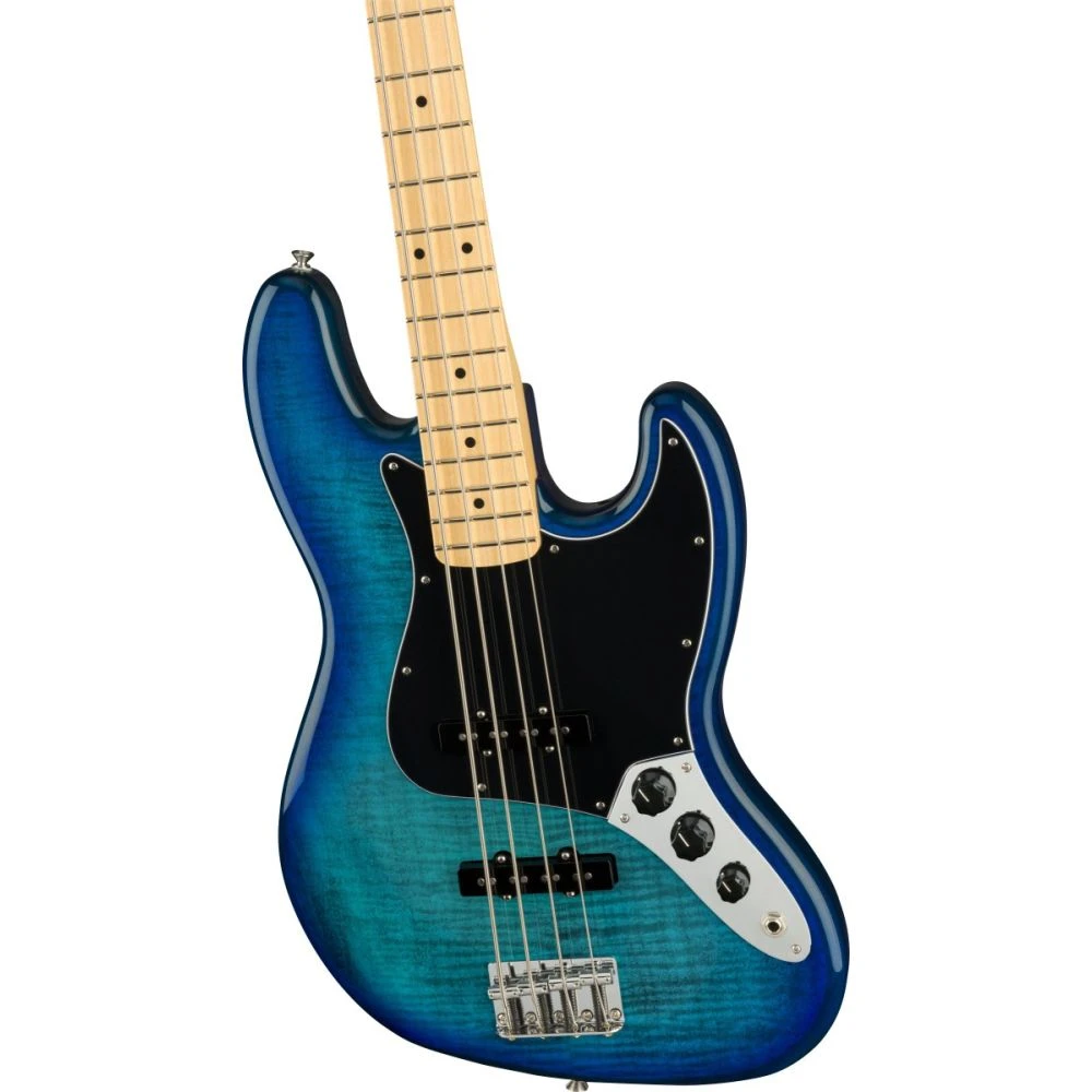 B-Stock Fender Limited Edition Player Series Plus Top Jazz Bass, Blue Burst - Image 3