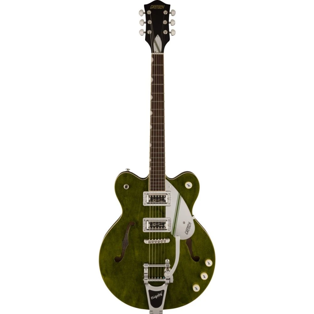 Gretsch G2604t Ltd Edition Streamliner Rally Ii CB W Bigsby, Rally Green Stain