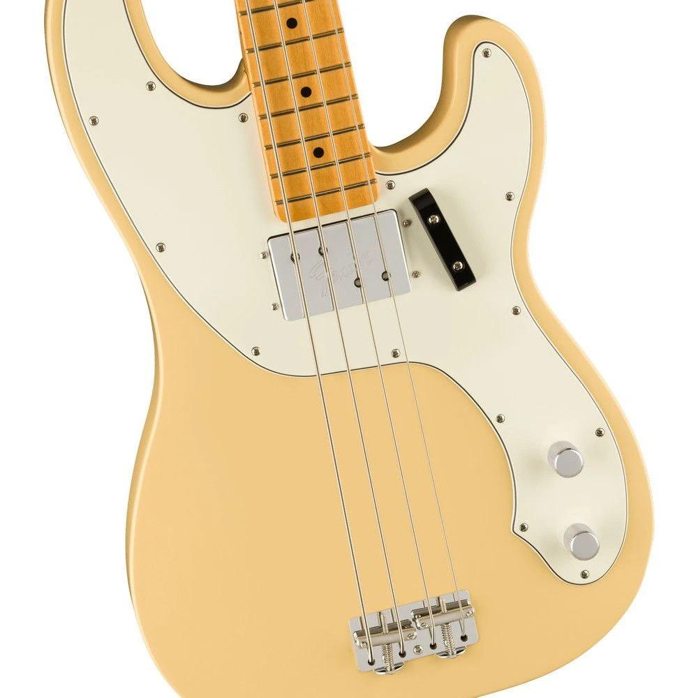 Fender Vintera II 70s Telecaster Bass MN, Vintage White - Image 3