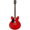 Antiquity AQ35L Left-handed Electric Guitar, Cherry Red