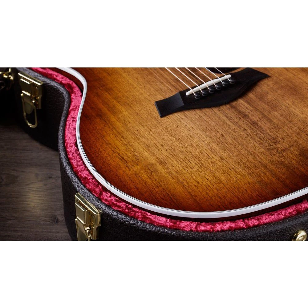 Taylor 424ce Special Edition Walnut Electro Acoustic, Shaded Edgeburst - Image 3