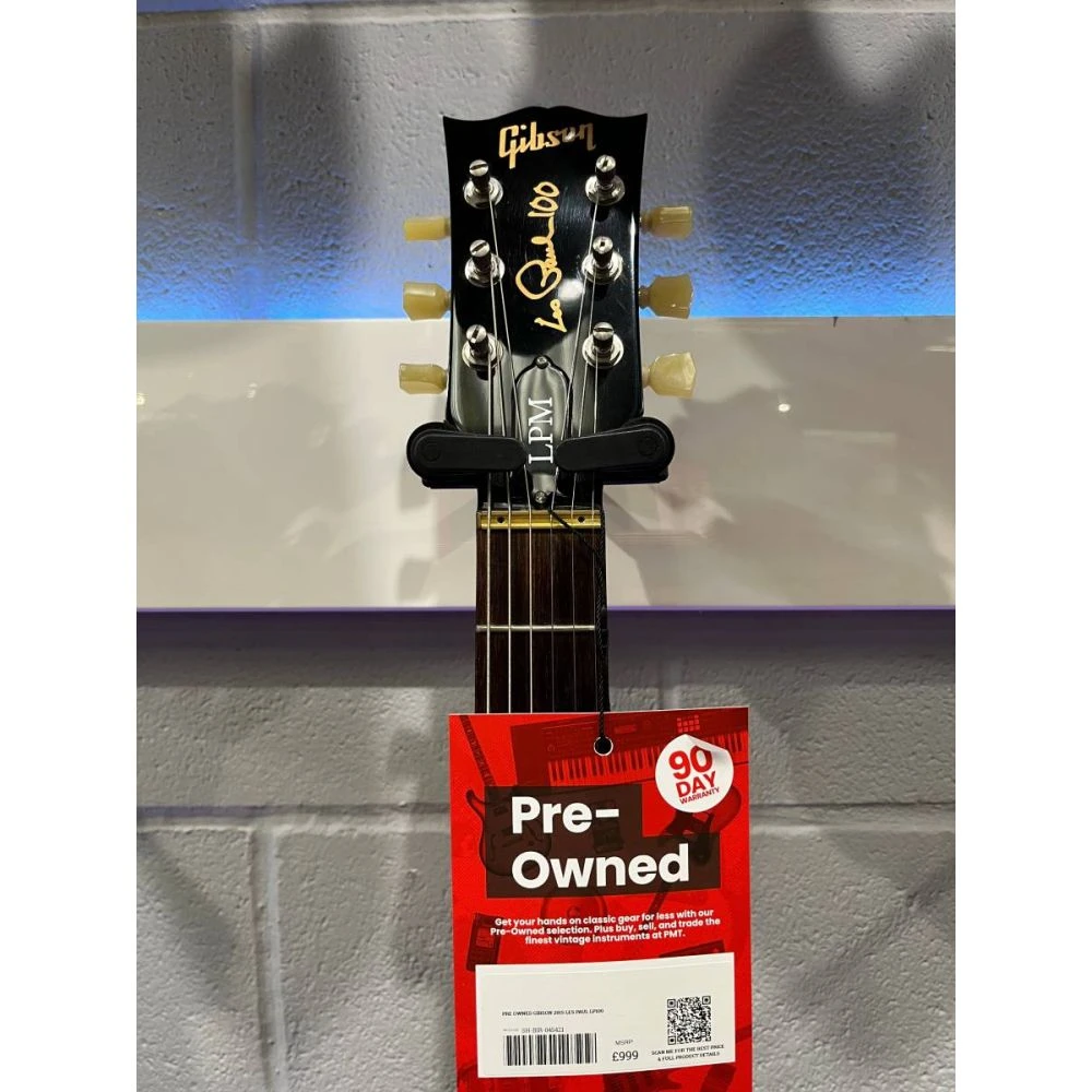 Pre-Owned Gibson 2015 LPM Les Paul Electric Guitar, Vintage Sunburst - Image 3