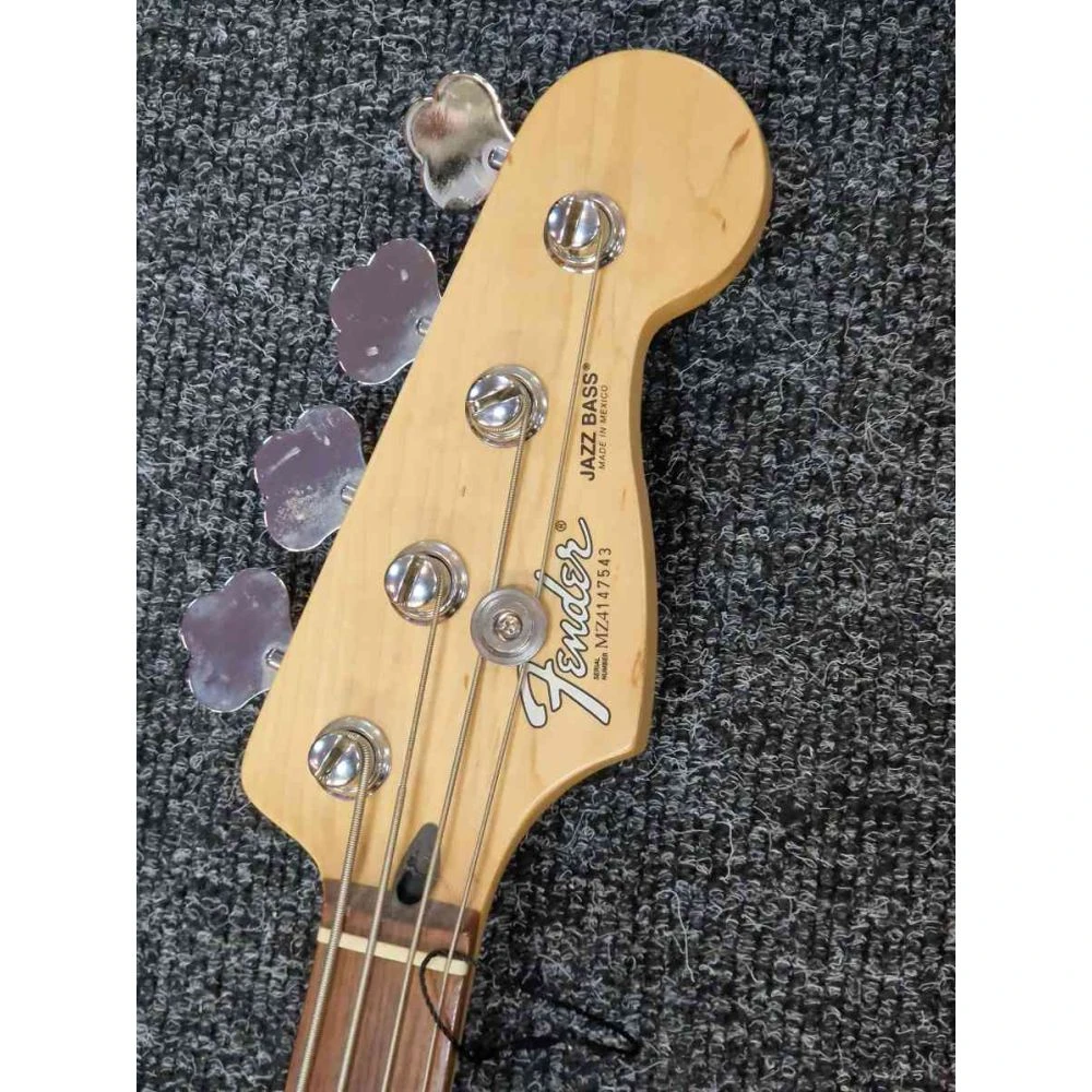 Pre-Owned Fender 2004 Mexican Standard Jazz Bass RW, Black - Image 3