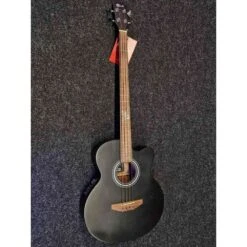 Pre-Owned Lindo ACB Electro-Acoustic Bass Guitar, Black Matte