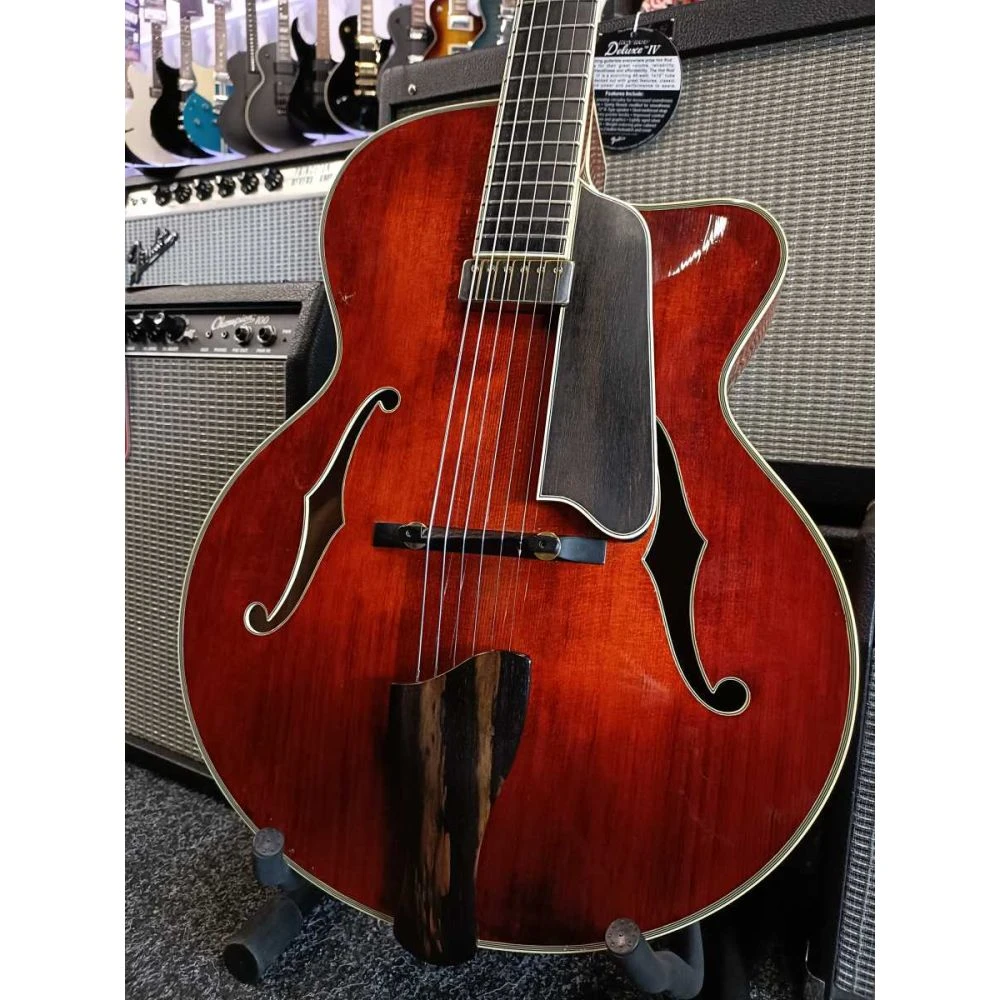 Pre-Owned Eastman AR805CE Archtop Guitar, Sunburst - Image 4