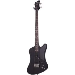 Schecter Sixx Bass Guitar, Satin Black