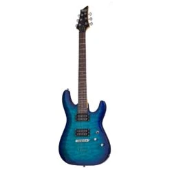 Schecter C-6 Plus Ocean Blue Burst