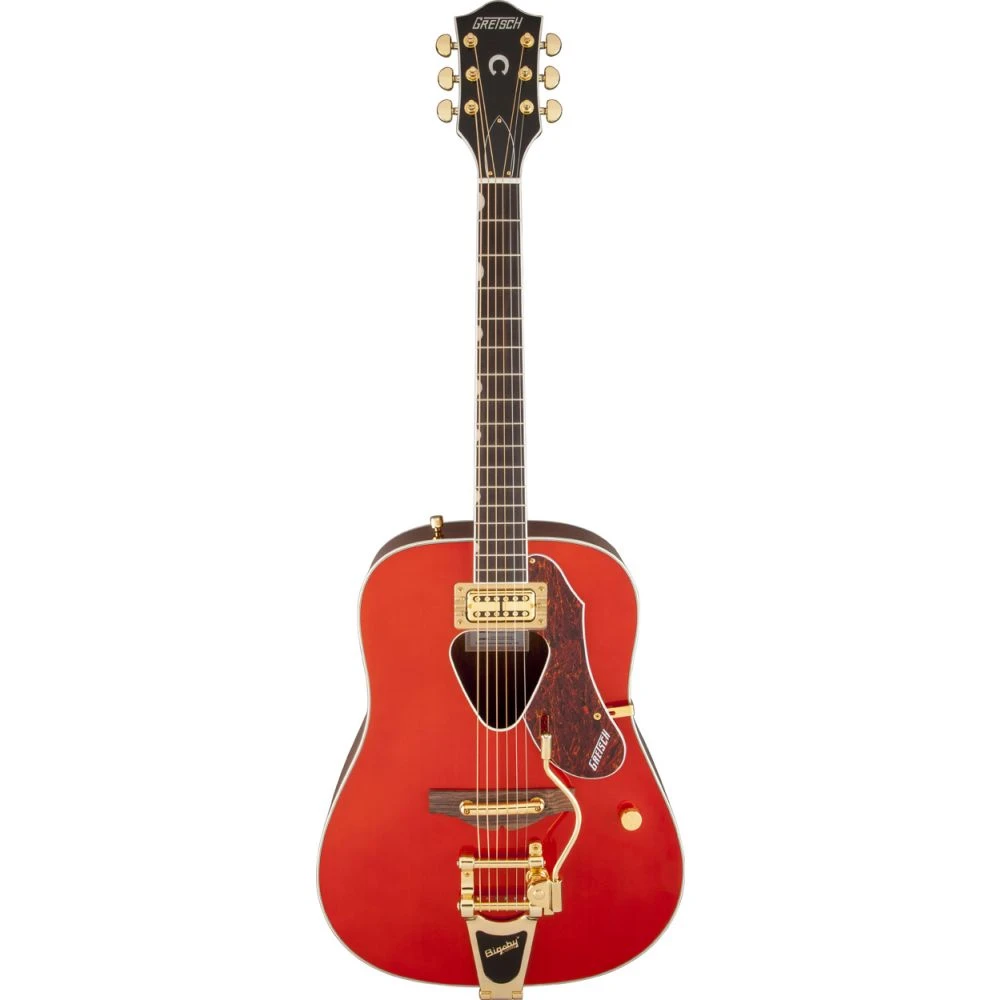 Gretsch G5034TFT Rancher Acoustic W Bigsby, Savannah Sunset