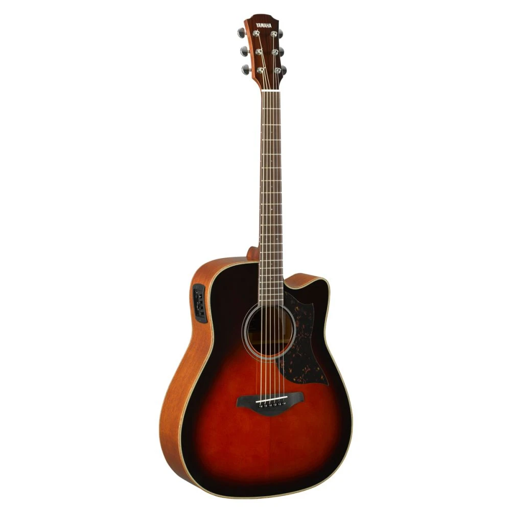Yamaha A1MII Electro Acoustic Guitar Tobacco Brown Sunburst