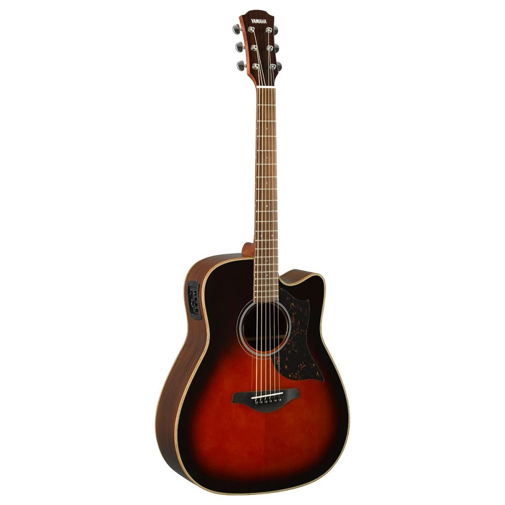 Yamaha A1RII Electro Acoustic Guitar Tobacco Brown Sunburst