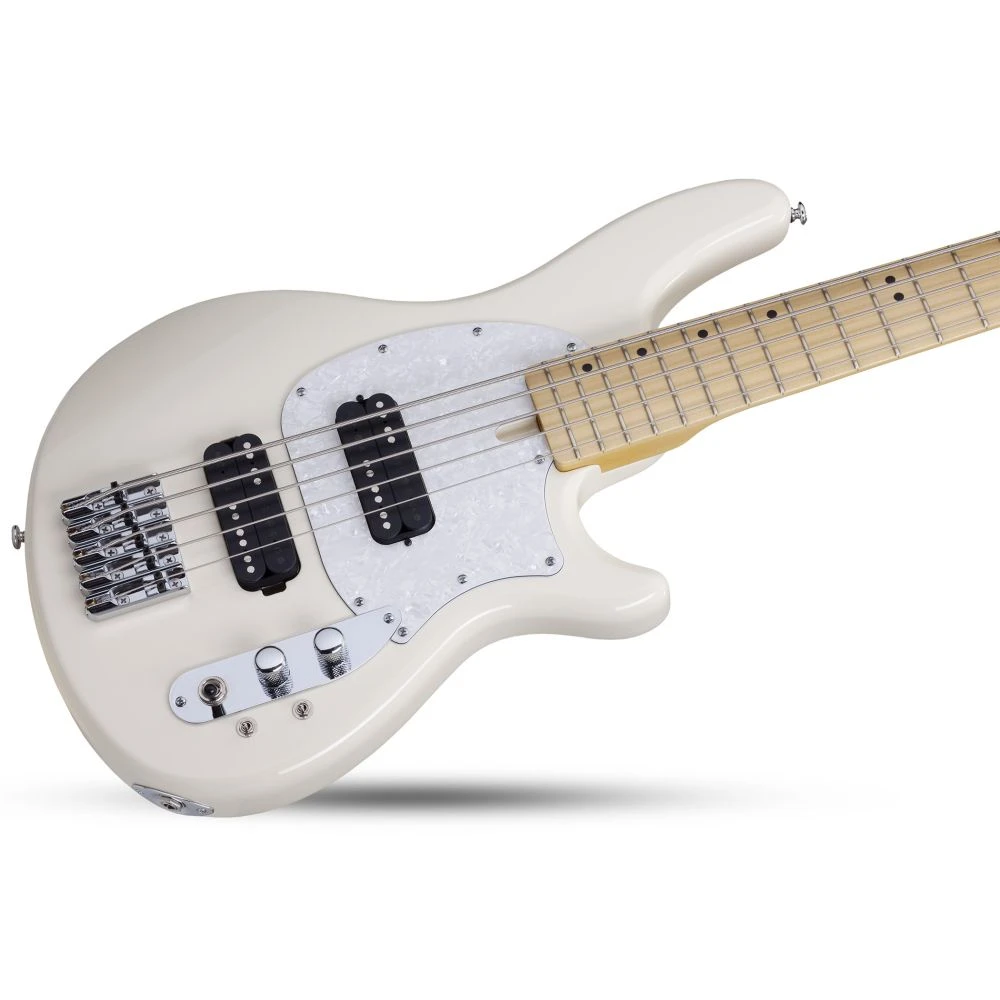 Schecter CV-5 Electric Bass Ivory - Image 3