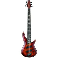 Ibanez SRMS806-BTT SR Multiscale 6 String Bass In Brown Topaz Burst
