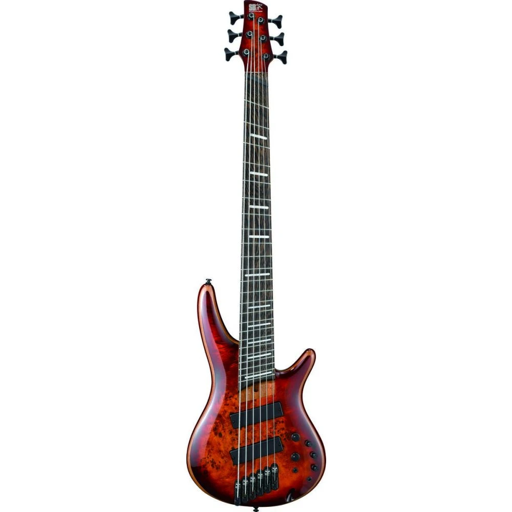 Ibanez SRMS806-BTT SR Multiscale 6 String Bass In Brown Topaz Burst