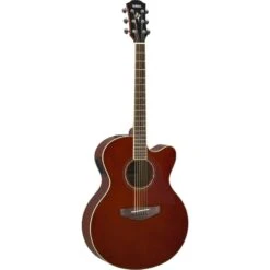 Yamaha CPX 600 Electro-Acoustic Guitar Root Beer