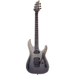 Schecter C-1 FR SLS Elite Electric Guitar, Black Fade Burst