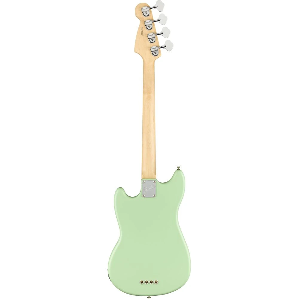 Fender American Performer Mustang Bass Satin Surf Green - Image 2
