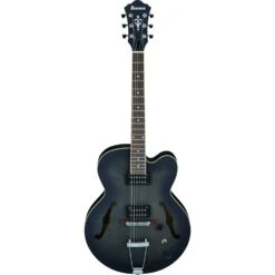 Ibanez AF55 Artcore Full-Hollowbody Guitar, Trans Black Flat