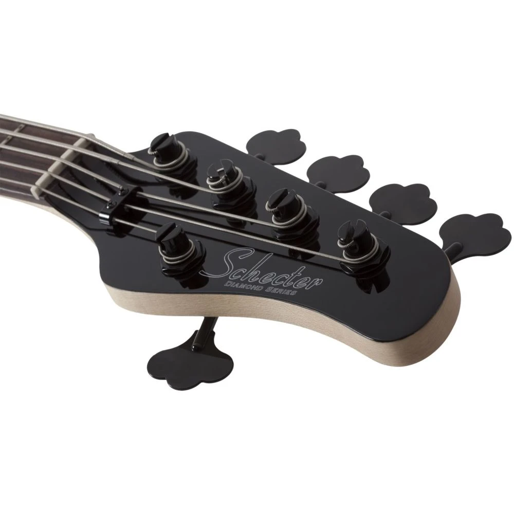 Schecter J-5 5-String Bass RW Gloss Black - Image 2