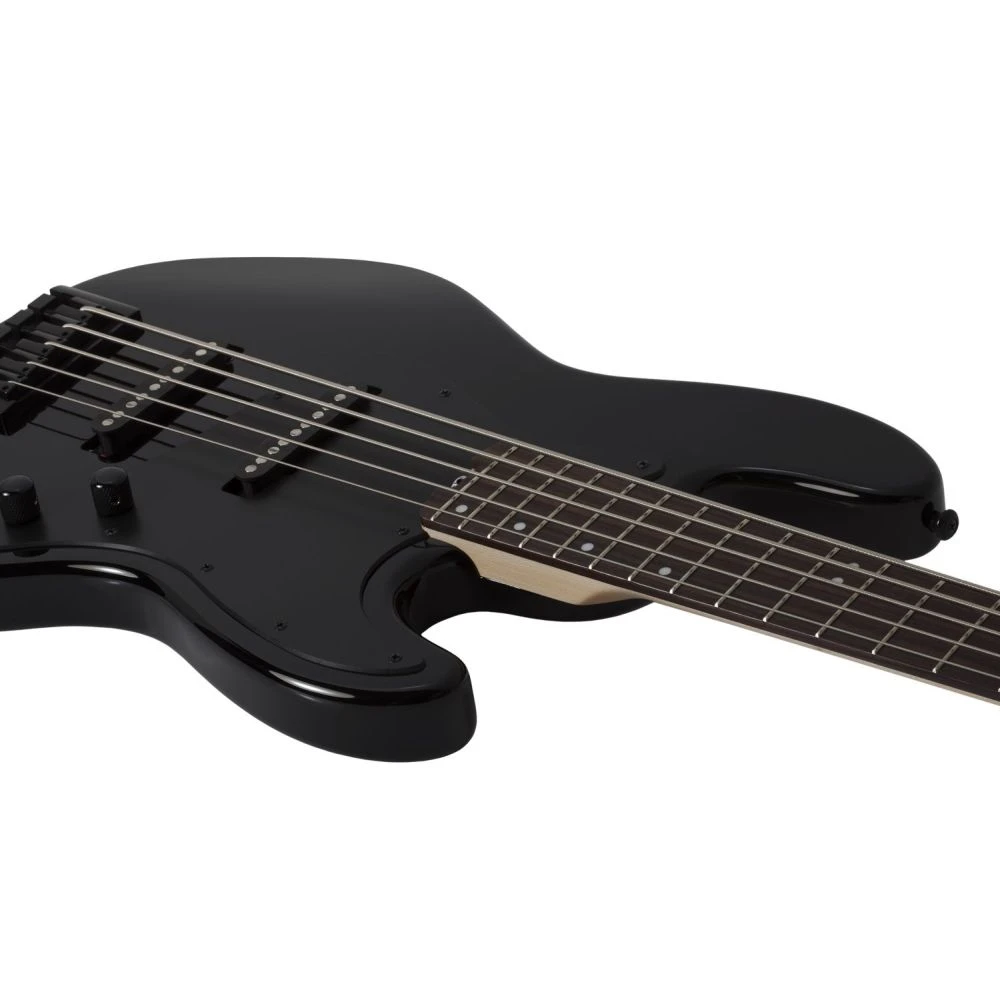 Schecter J-5 5-String Bass RW Gloss Black - Image 3