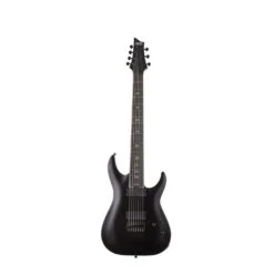 Schecter C-7 SLS Elite Evil Twin Satin Black 7 String Guitar