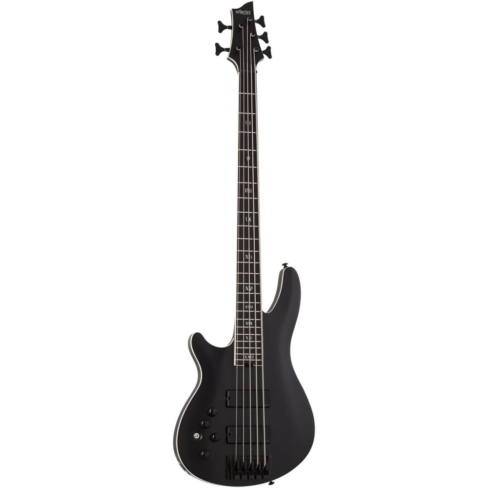 Schecter SLS Elite-5 Evil Twin Satin Black Left Handed