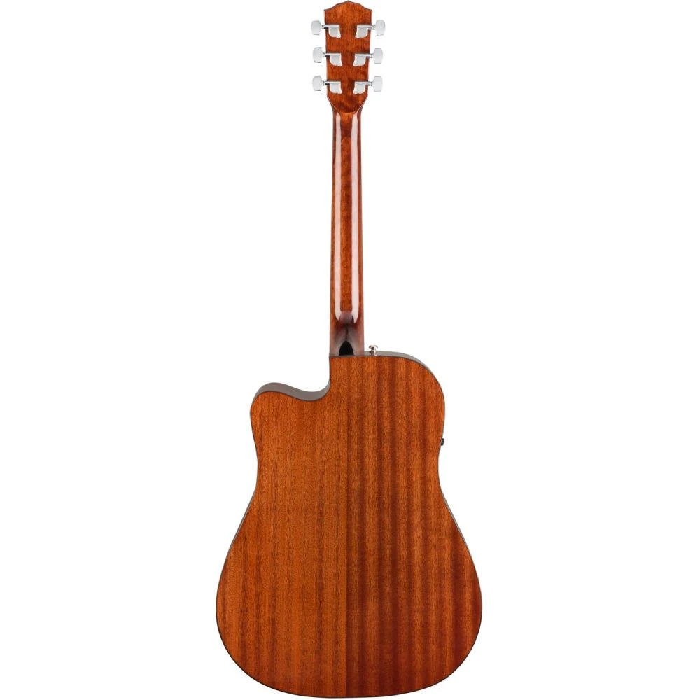 Fender CD-60SCE Dreadnought, All-Mahogany Electro-Acoustic Guitar - Image 2