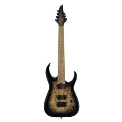 Jackson Pro Series Misha Mansoor Juggernaut HT7P Black Burst Burl