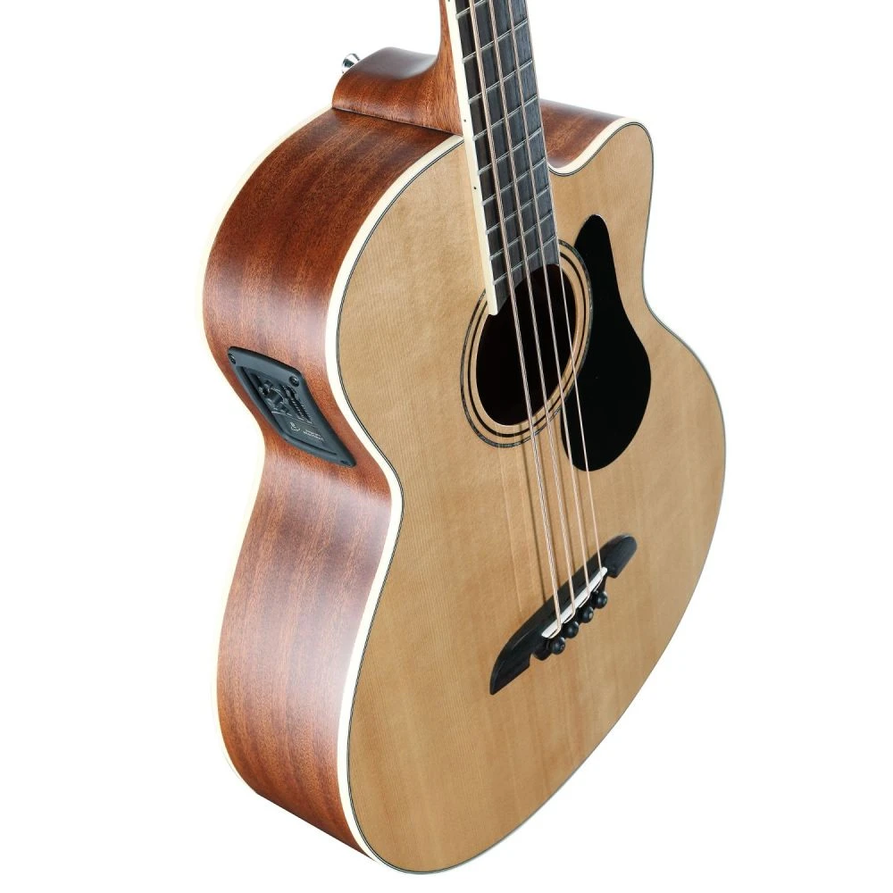 Alvarez AB60CE Electro-Acoustic Bass Guitar - Image 3