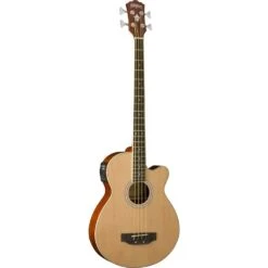 B-Stock Washburn AB5 Electro-Acoustic Bass Guitar, Natural