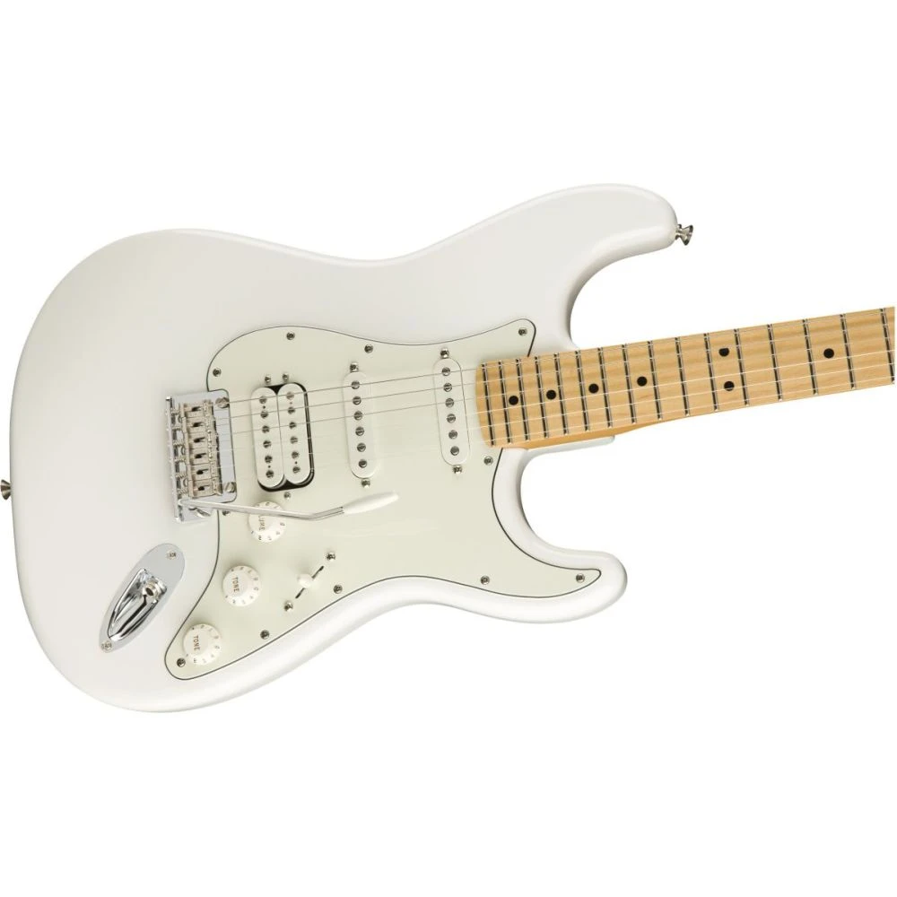 Fender Player Stratocaster HSS MN Polar White - Image 4