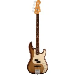 Fender American Ultra Precision Bass Guitar, RW, Mocha Burst