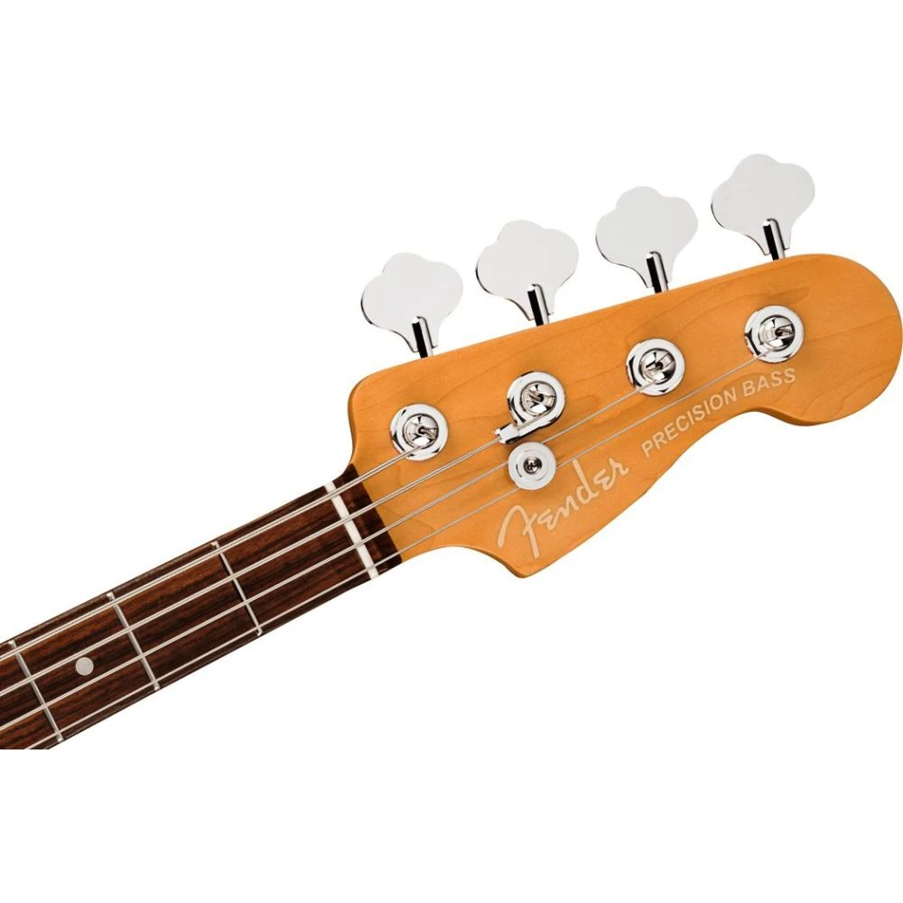 Fender American Ultra Precision Bass Guitar, RW, Mocha Burst - Image 5
