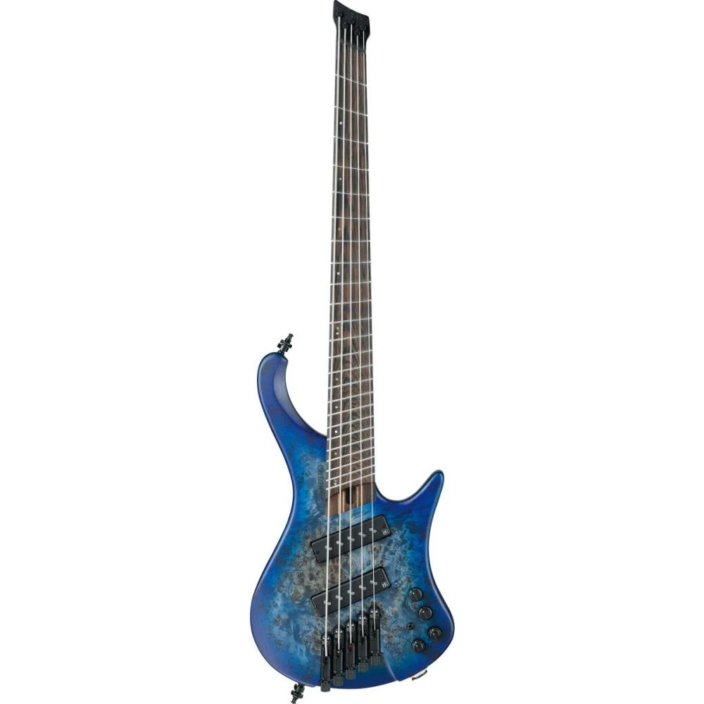 B-Stock Ibanez EHB1505MS-PLF EHB Multiscale 5-String Bass Pacific Blue Burst