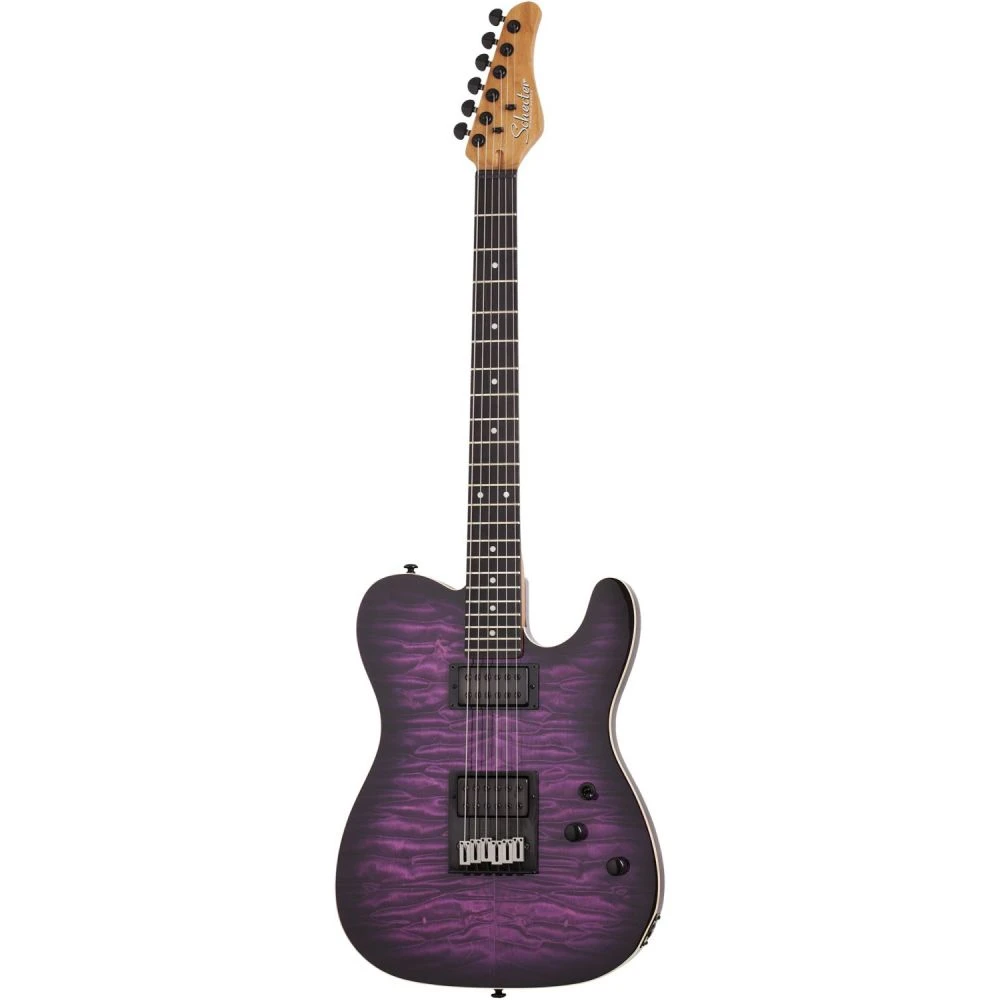 B-Stock Schecter PT Pro EB Trans Purple Burst Electric Guitar