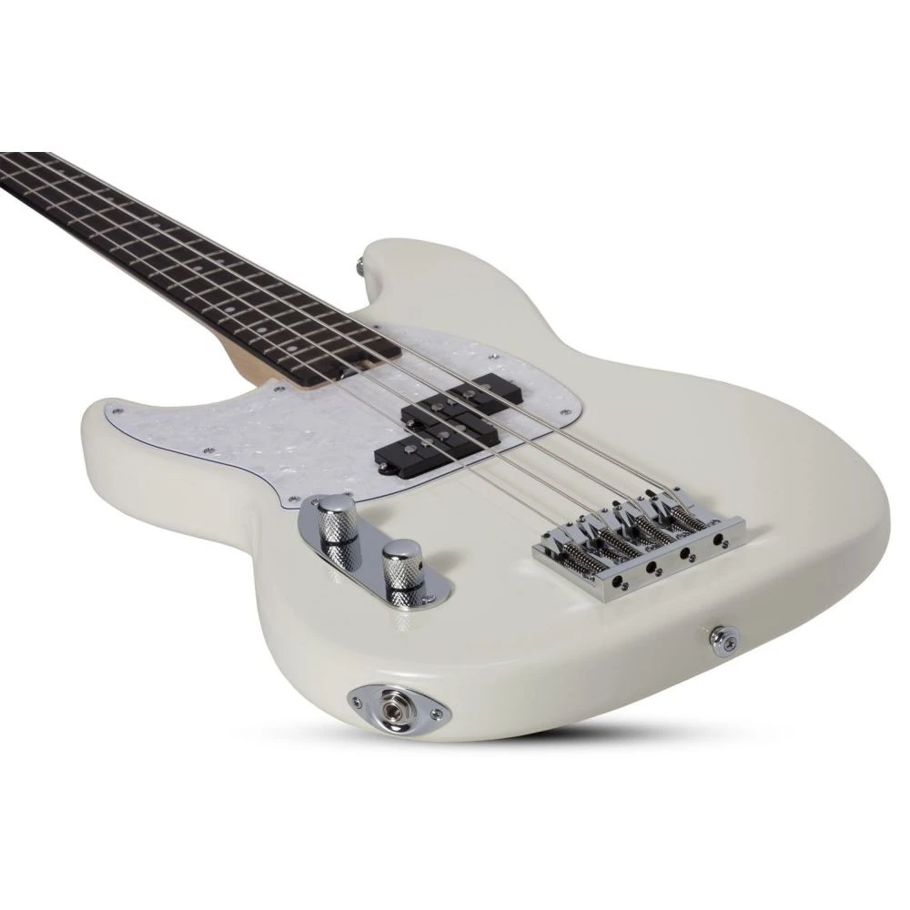 Schecter Banshee Bass Guitar OWHT LH - Image 3