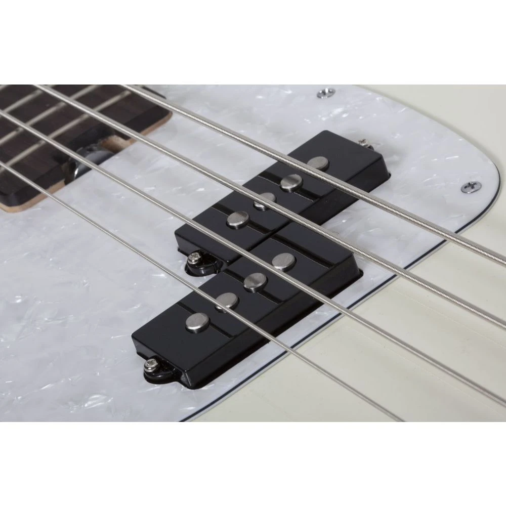 Schecter Banshee Bass Guitar OWHT LH - Image 5