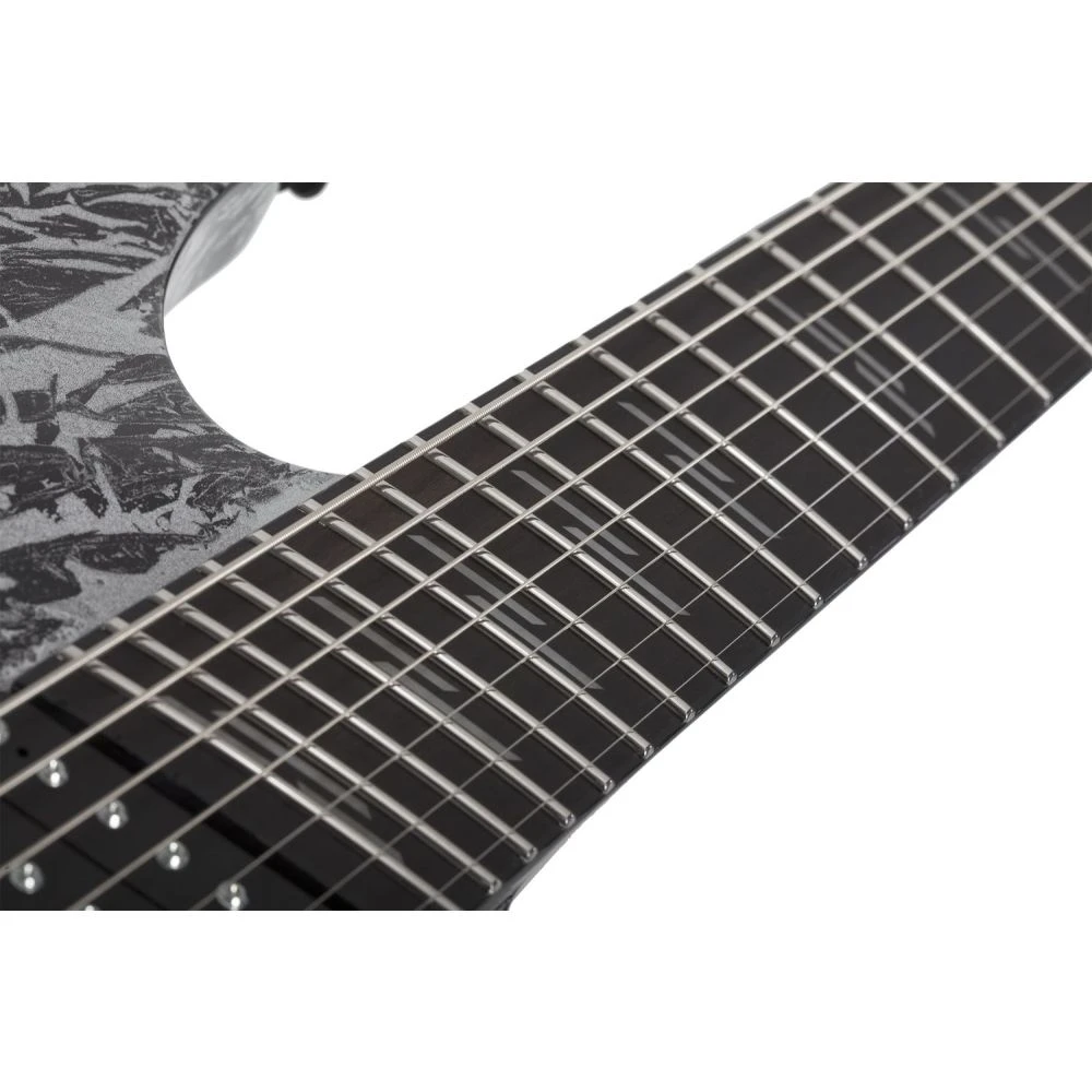 Schecter C-7 Multiscale Silver Mountain 7-String Electric Guitar - Image 3
