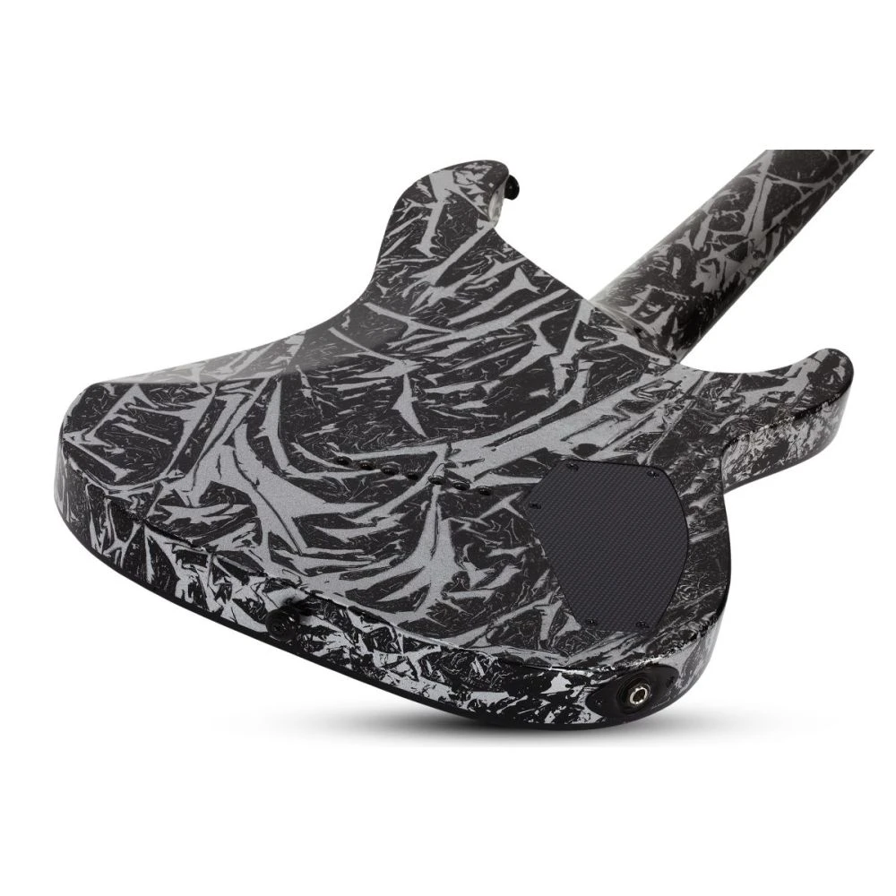 Schecter C-7 Multiscale Silver Mountain Left Handed 7-String Guitar - Image 4