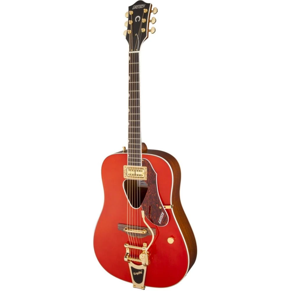 Gretsch G5034TFT Rancher Acoustic W Bigsby, Savannah Sunset - Image 2